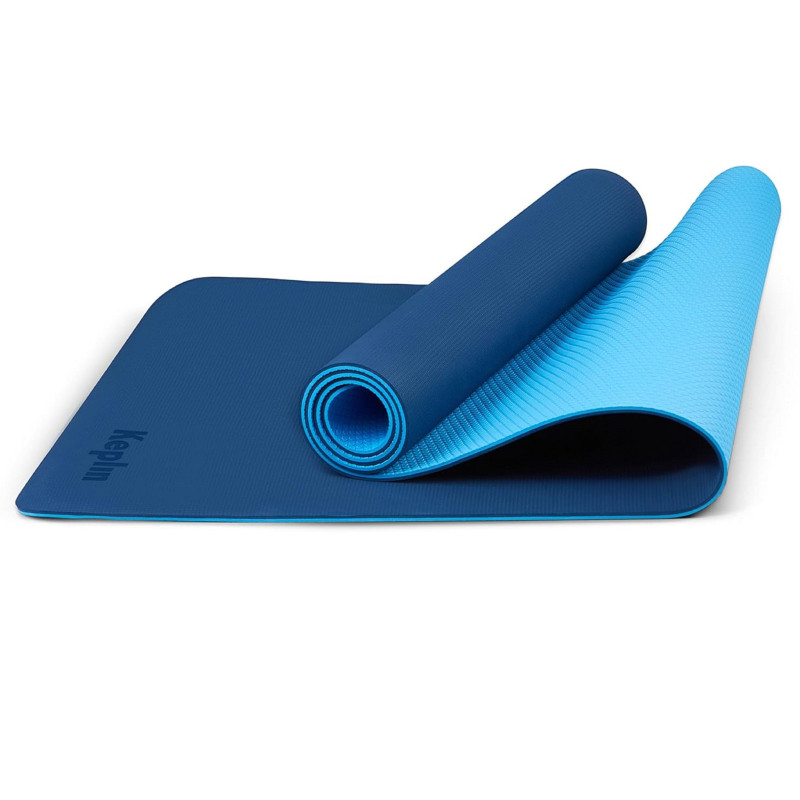 KEPLIN Yoga & Exercise Mat with Strap, Currently priced at £14.99